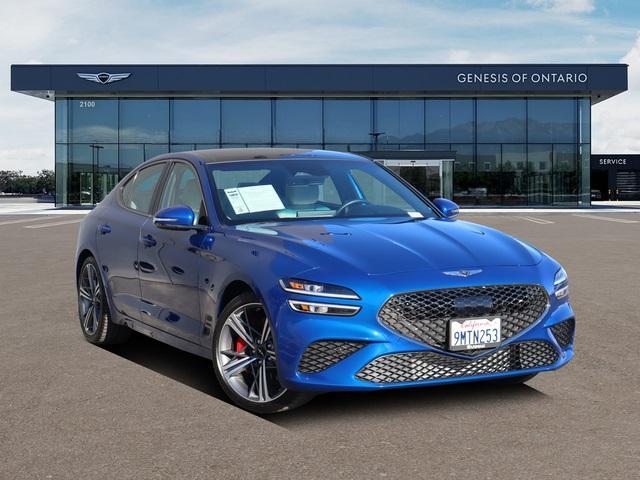 used 2024 Genesis G70 car, priced at $44,513