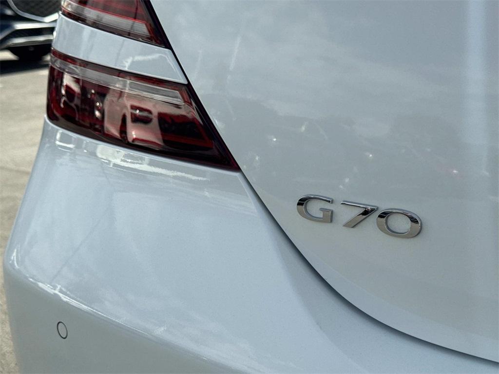 used 2025 Genesis G70 car, priced at $46,571