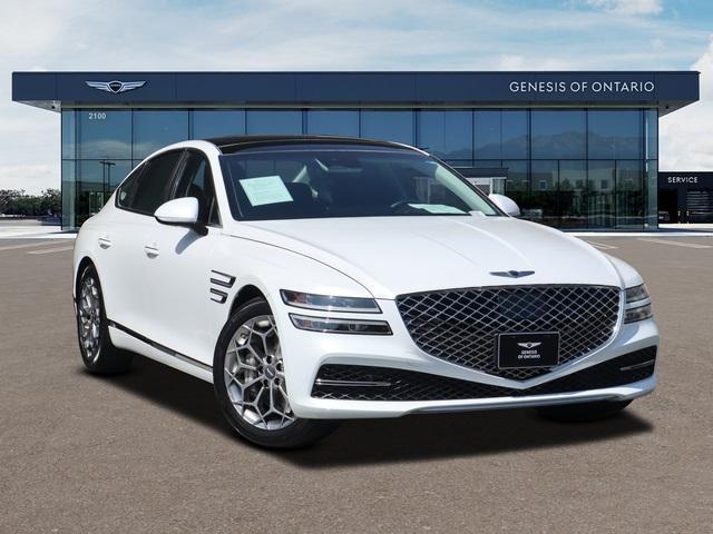 used 2021 Genesis G80 car, priced at $36,892