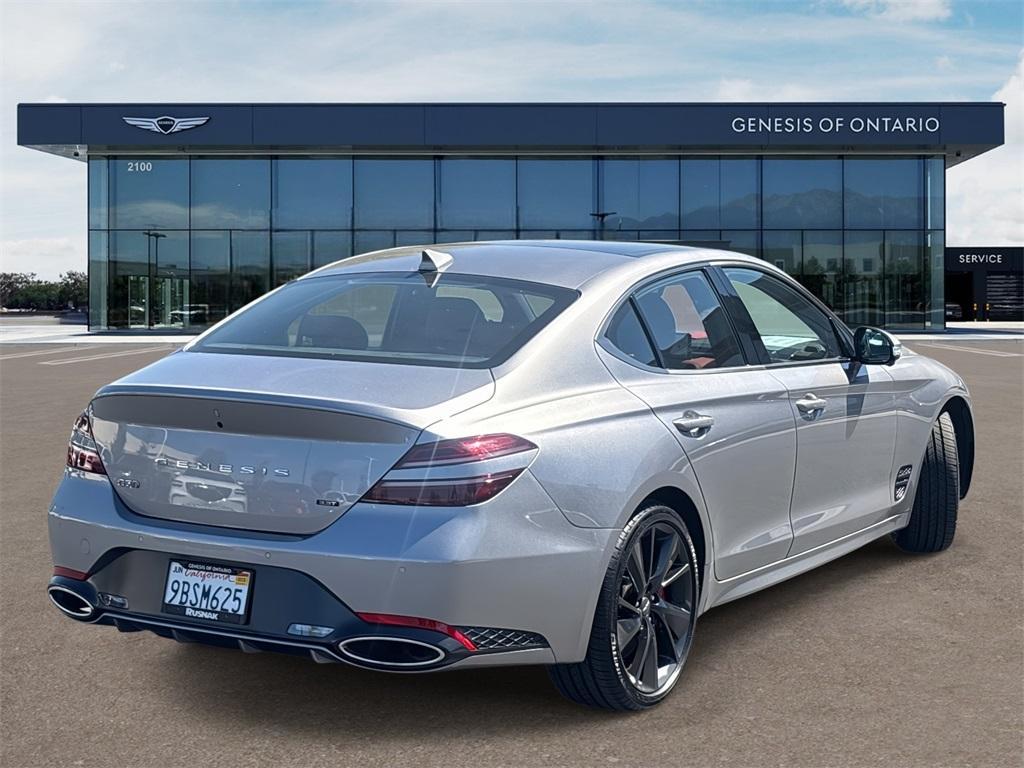 used 2023 Genesis G70 car, priced at $39,545