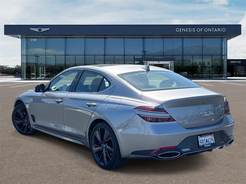 used 2023 Genesis G70 car, priced at $39,545