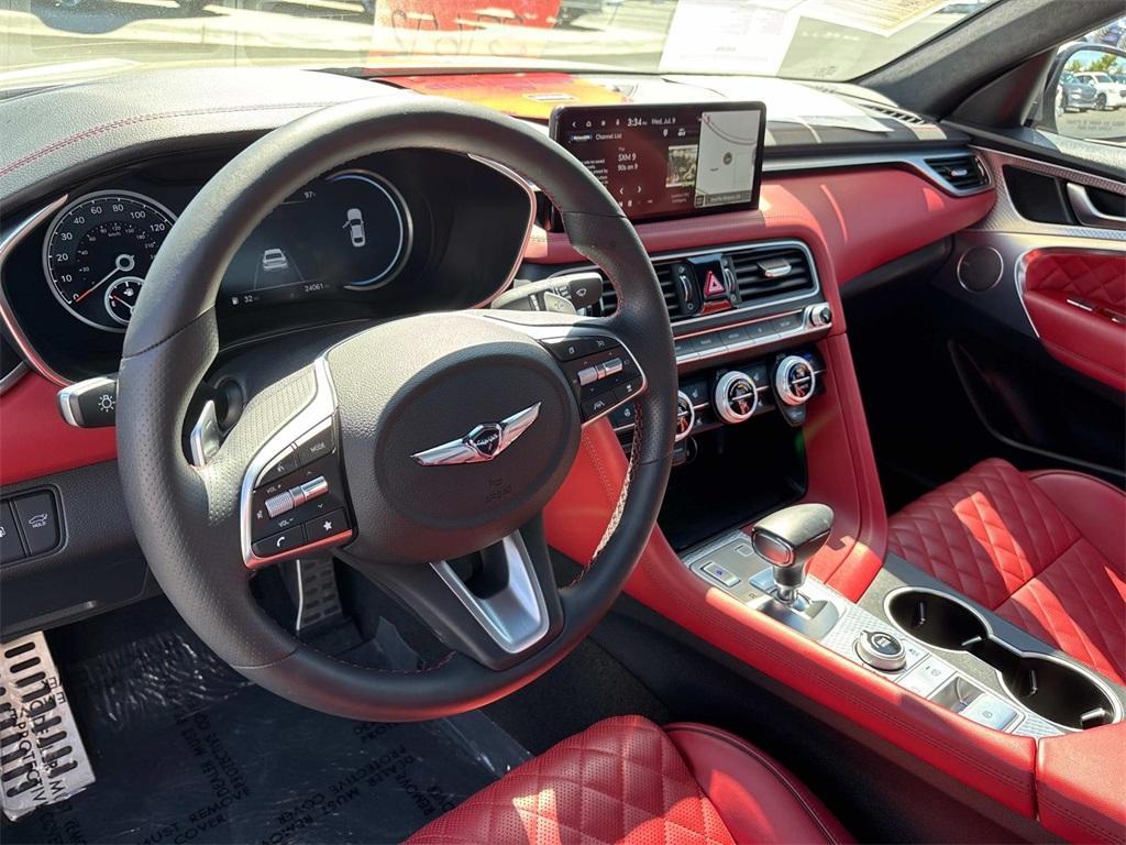 used 2023 Genesis G70 car, priced at $39,545