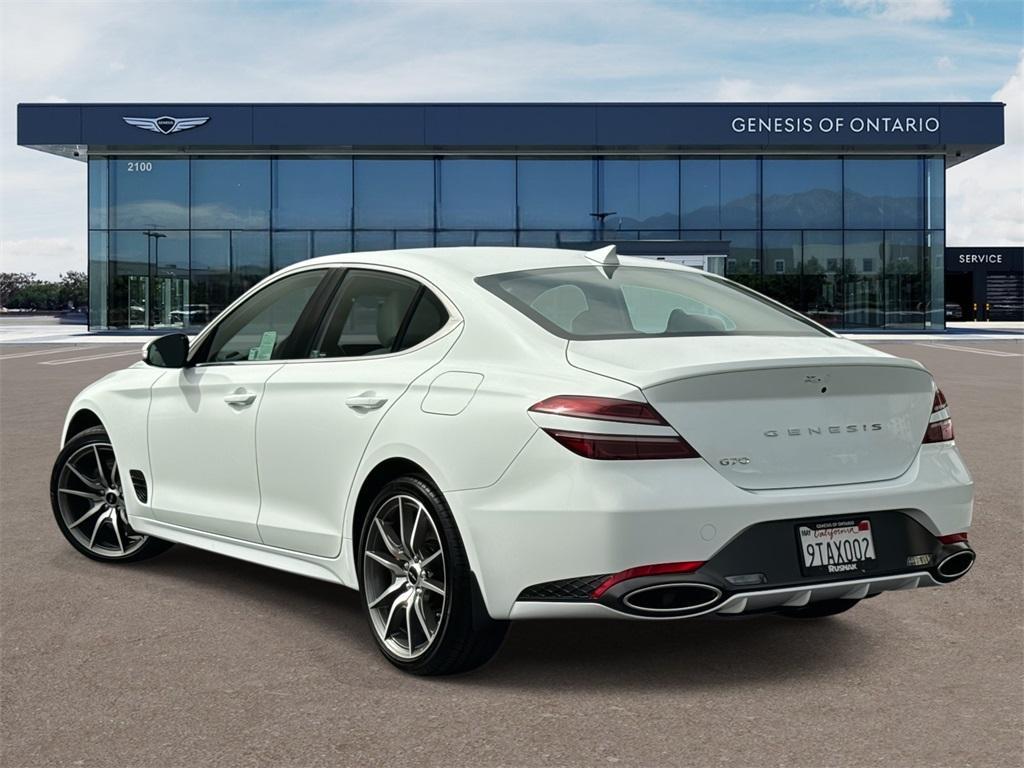 used 2025 Genesis G70 car, priced at $34,972