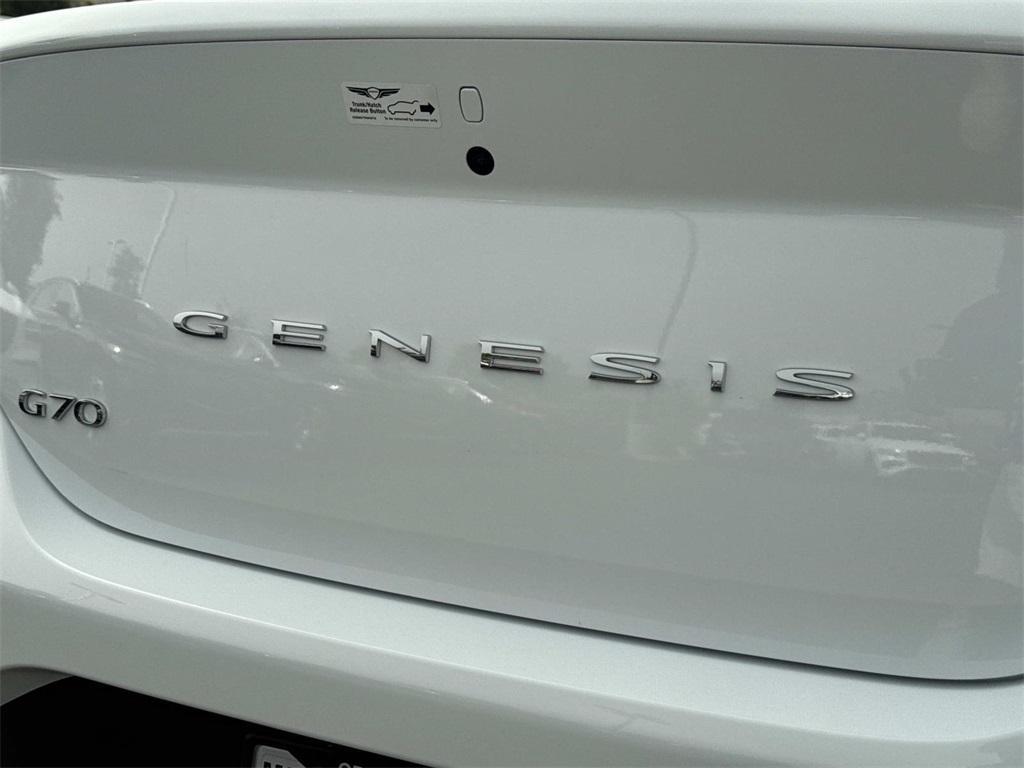 used 2025 Genesis G70 car, priced at $34,972