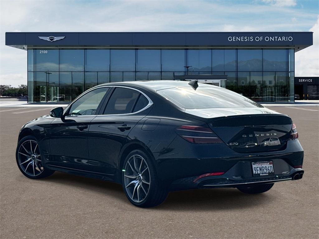 used 2023 Genesis G70 car, priced at $27,661