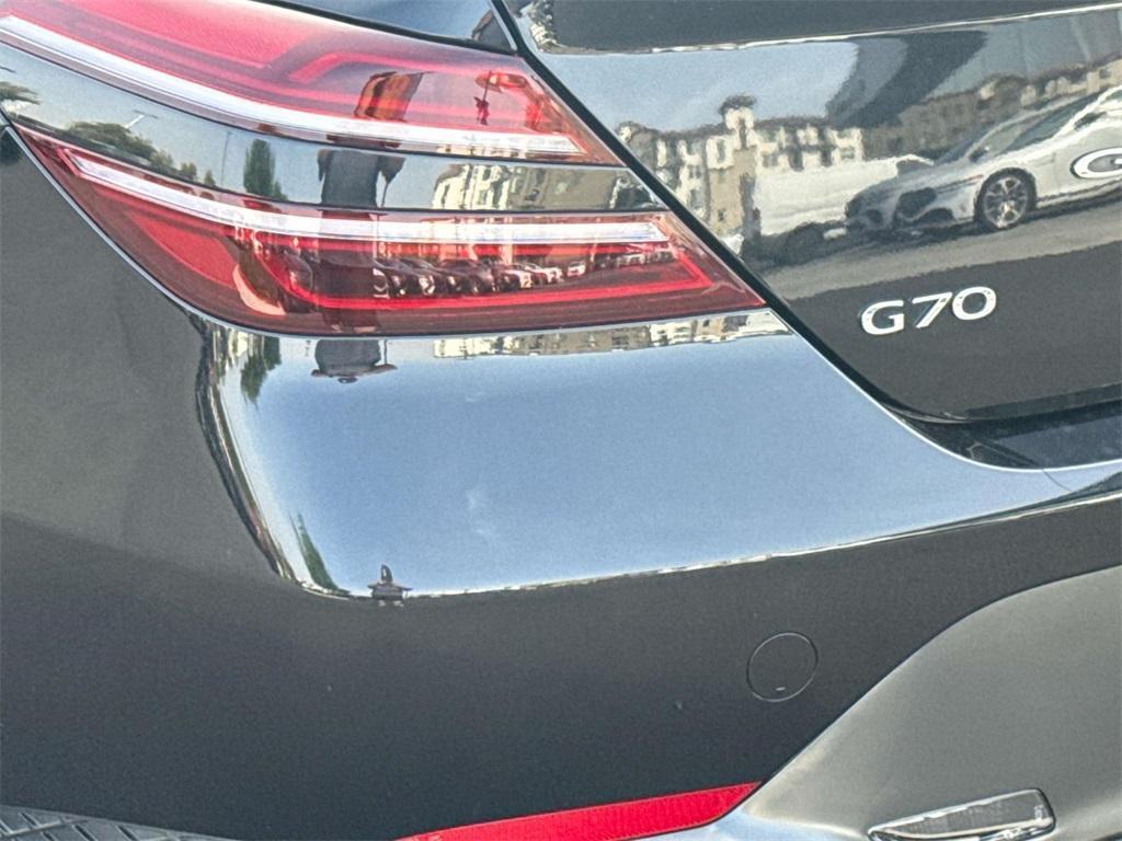 used 2023 Genesis G70 car, priced at $27,661