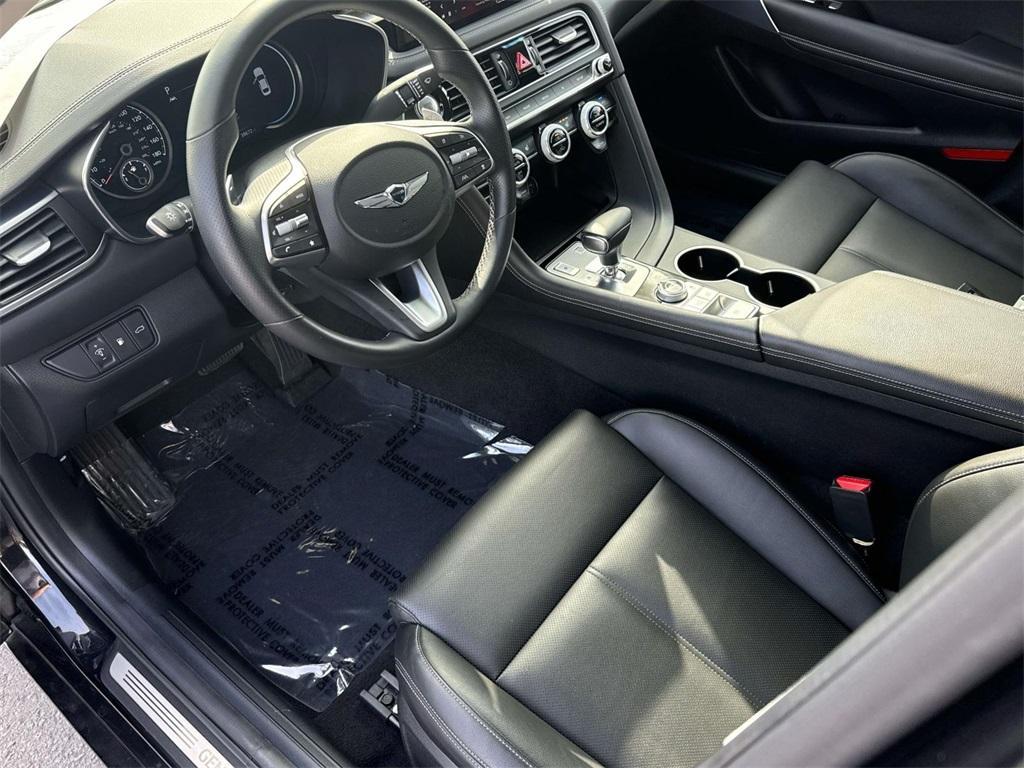 used 2023 Genesis G70 car, priced at $27,661