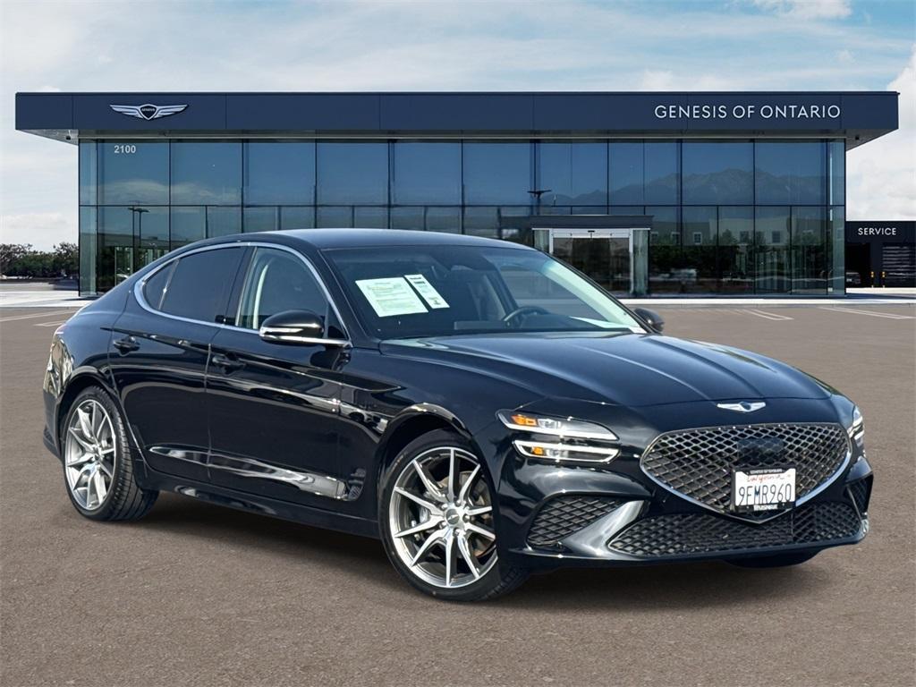 used 2023 Genesis G70 car, priced at $27,681