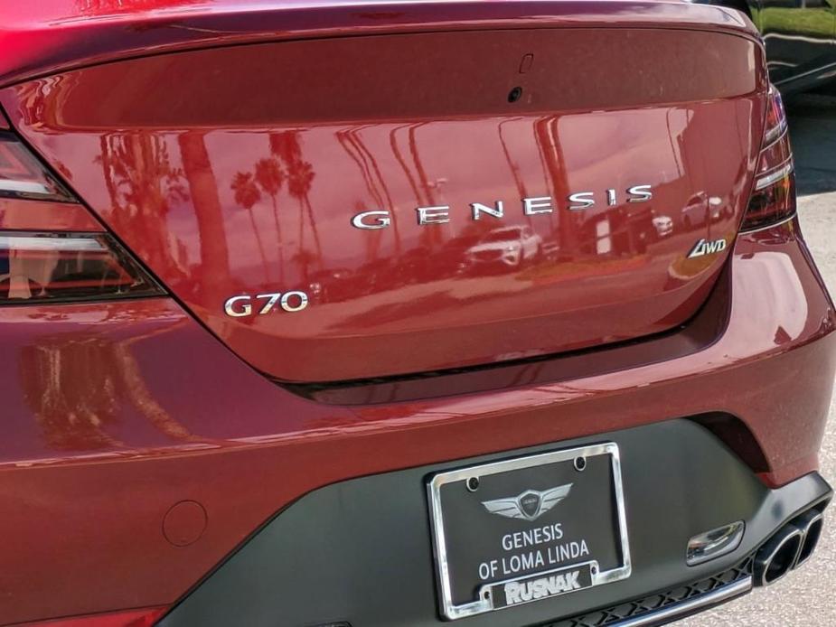 new 2023 Genesis G70 car, priced at $43,715