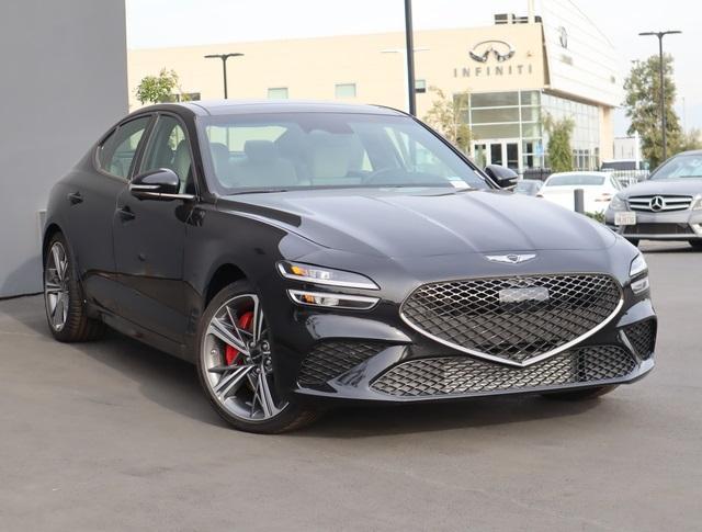 new 2025 Genesis G70 car, priced at $57,180