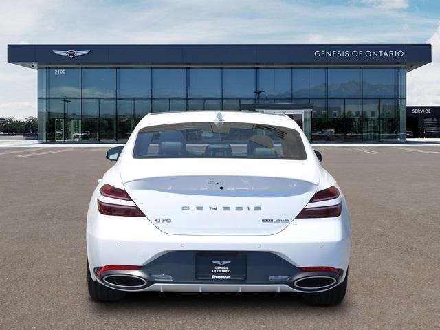 new 2025 Genesis G70 car, priced at $58,625