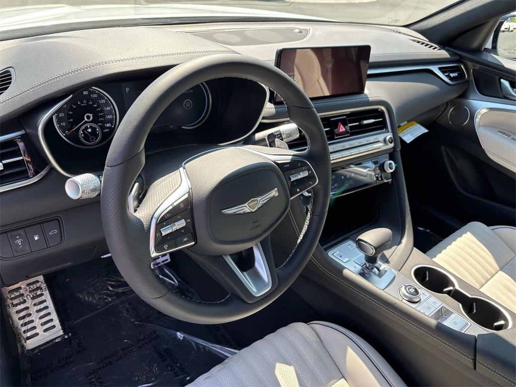 new 2025 Genesis G70 car, priced at $53,495