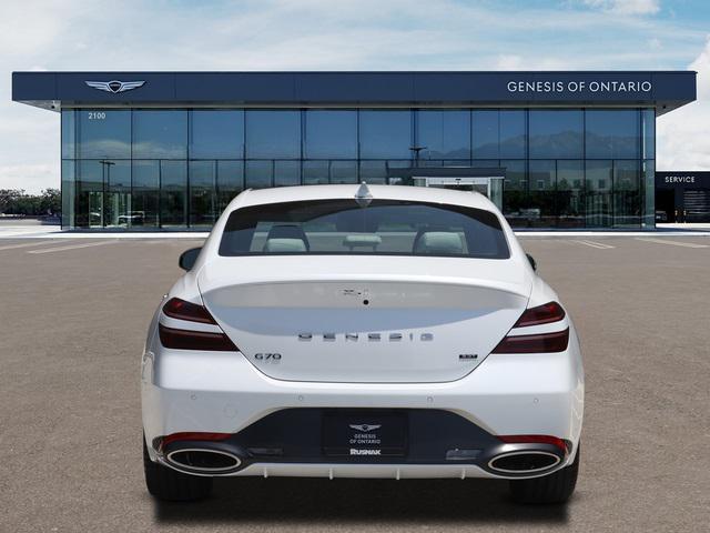 new 2025 Genesis G70 car, priced at $57,175