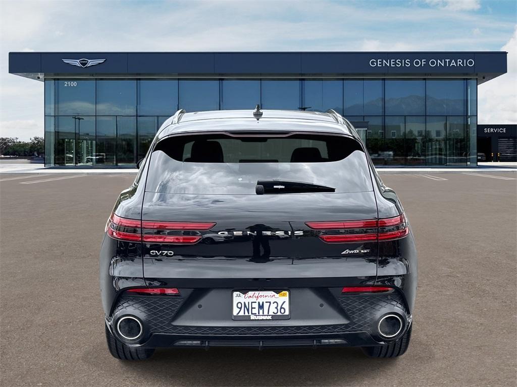used 2025 Genesis GV70 car, priced at $61,860