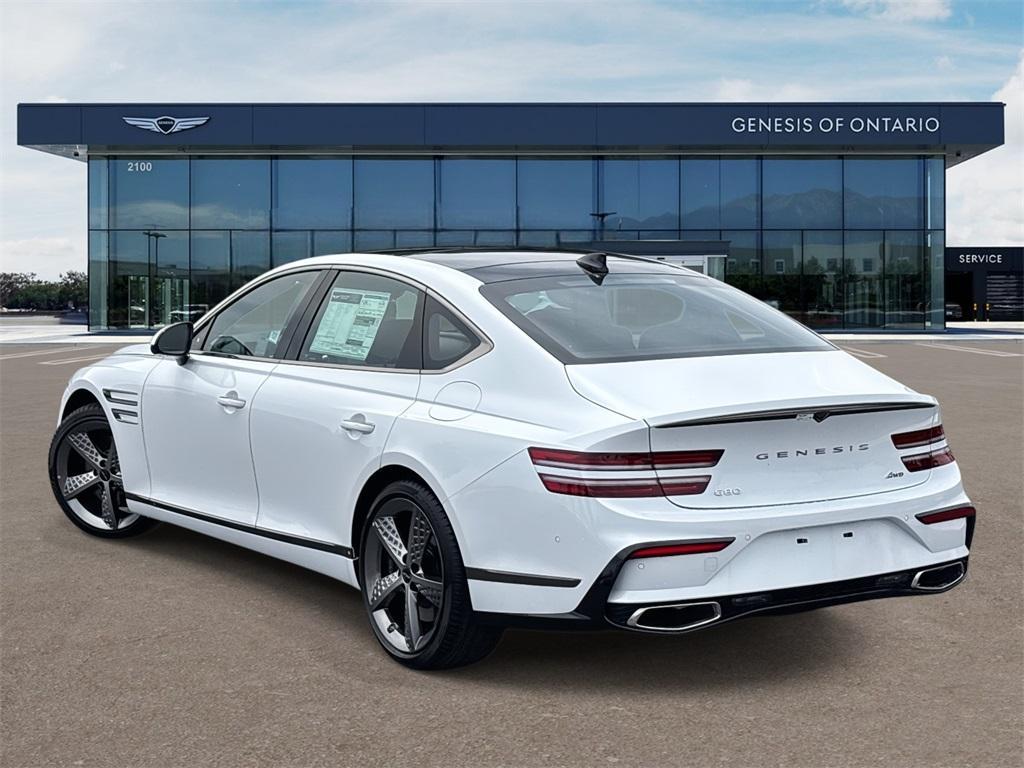 new 2025 Genesis G80 car, priced at $70,775