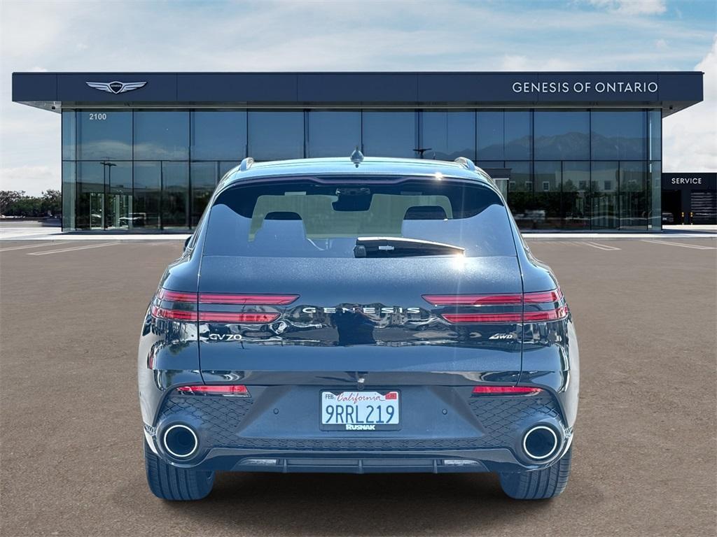 used 2025 Genesis GV70 car, priced at $44,100