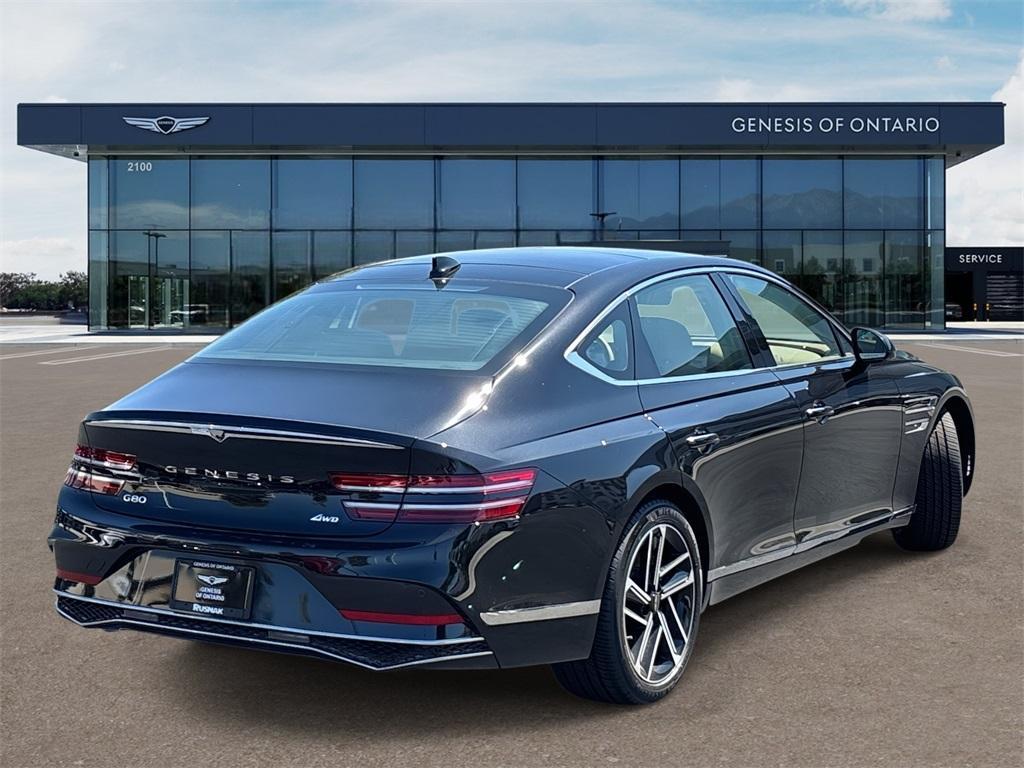 new 2025 Genesis G80 car, priced at $63,930