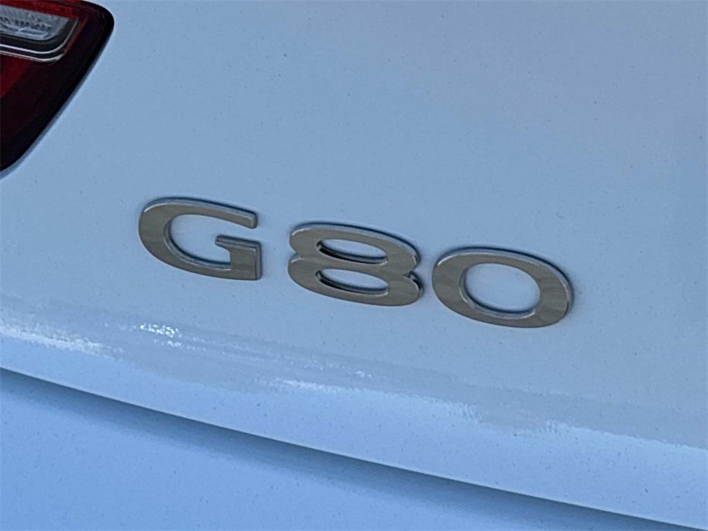 new 2025 Genesis G80 car, priced at $78,915