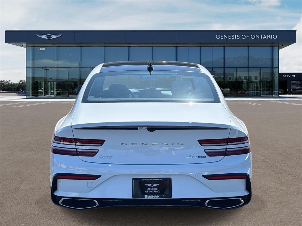 new 2025 Genesis G80 car, priced at $78,915