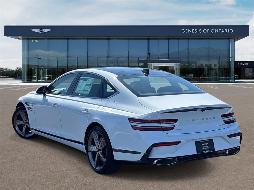 new 2025 Genesis G80 car, priced at $78,915