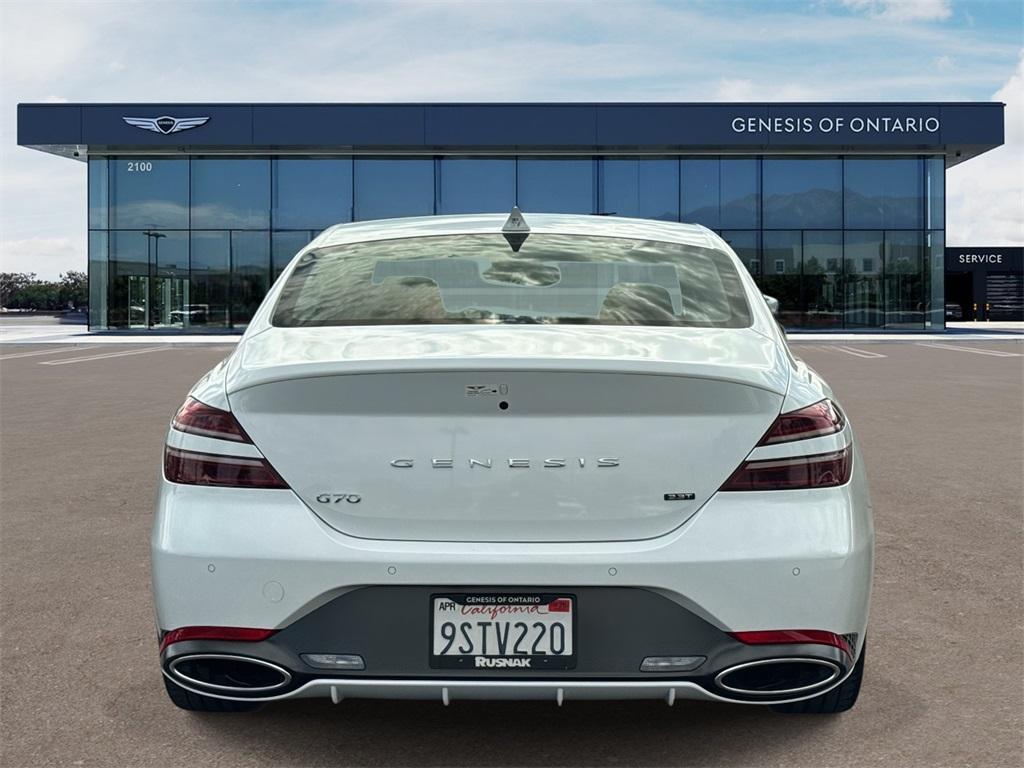 used 2025 Genesis G70 car, priced at $45,672