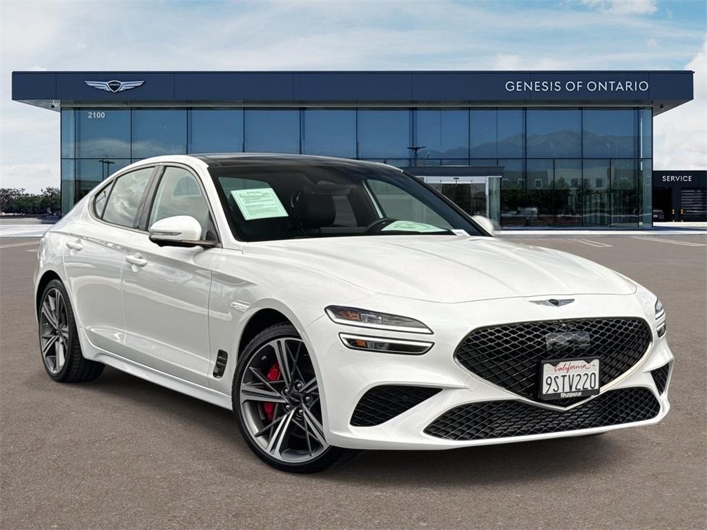 used 2025 Genesis G70 car, priced at $45,672