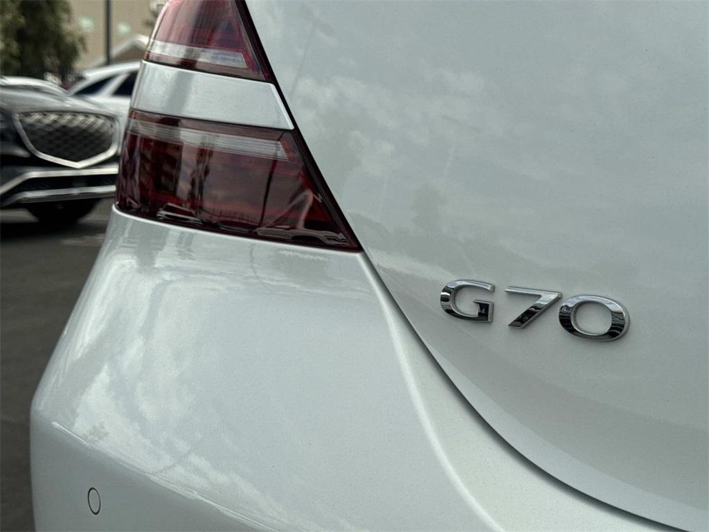 used 2025 Genesis G70 car, priced at $45,672