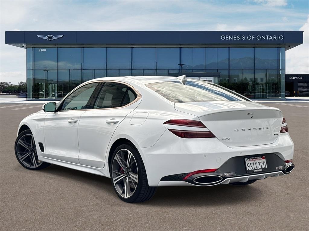 used 2025 Genesis G70 car, priced at $45,672