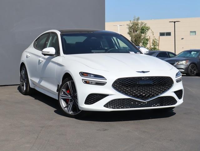 new 2025 Genesis G70 car, priced at $57,305