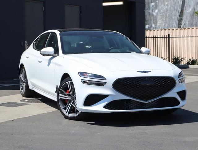 new 2025 Genesis G70 car, priced at $57,305