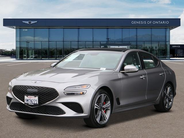 used 2024 Genesis G70 car, priced at $37,857