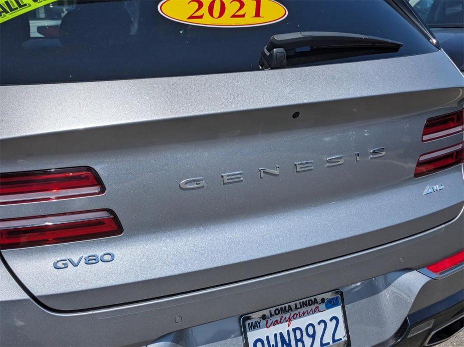 used 2021 Genesis GV80 car, priced at $41,488