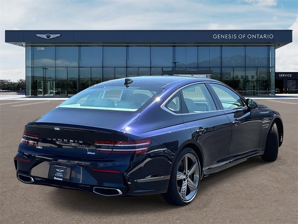 new 2025 Genesis G80 car, priced at $70,775
