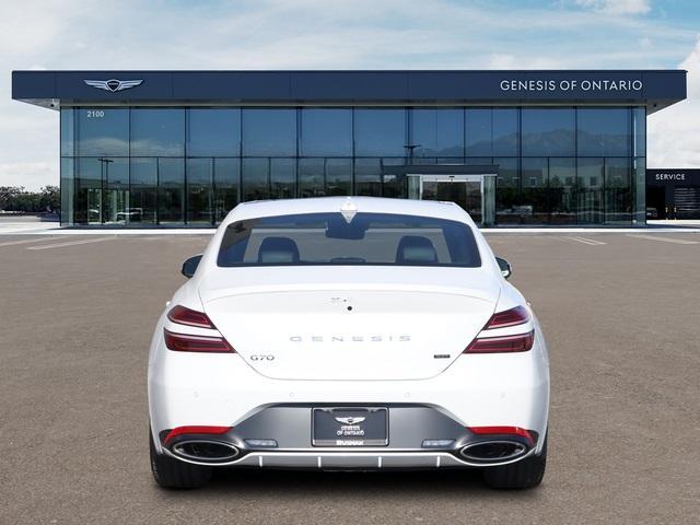 new 2025 Genesis G70 car, priced at $57,095