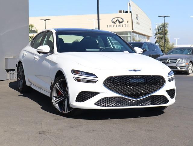 new 2025 Genesis G70 car, priced at $57,095