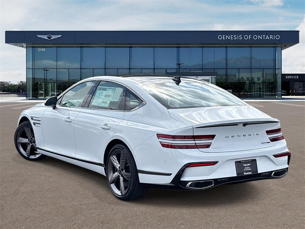 new 2025 Genesis G80 car, priced at $78,835