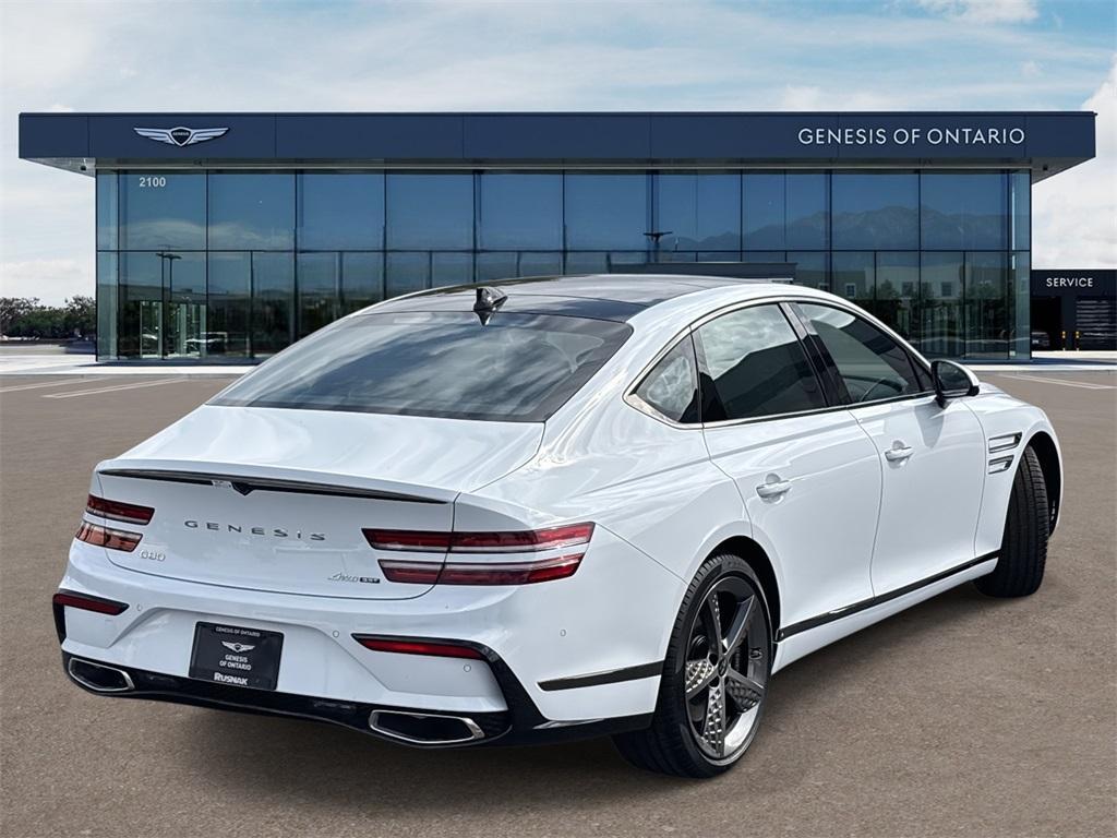 new 2025 Genesis G80 car, priced at $78,835