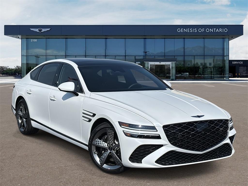 new 2025 Genesis G80 car, priced at $70,885