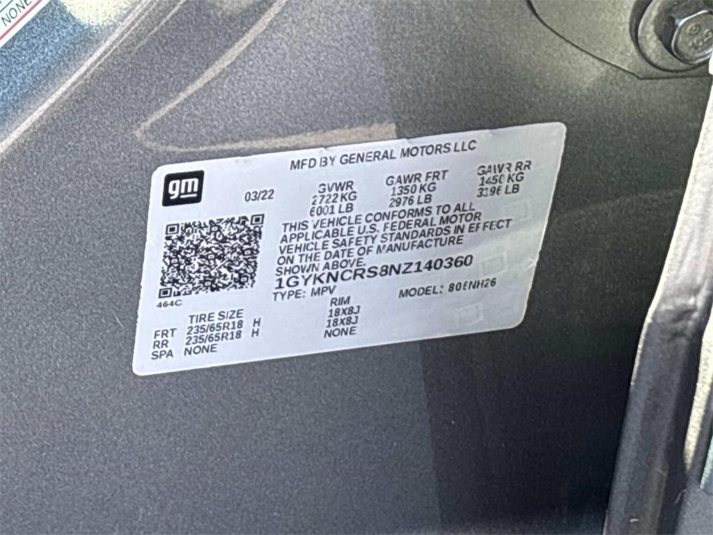 used 2022 Cadillac XT5 car, priced at $32,399