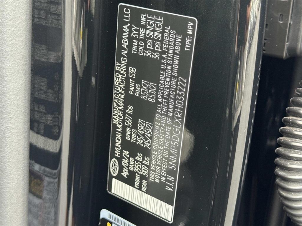 used 2024 Hyundai Santa Fe car, priced at $37,292