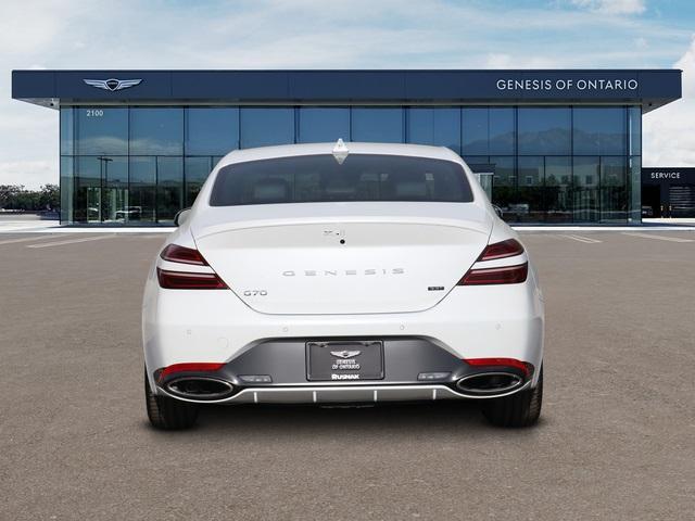 new 2025 Genesis G70 car, priced at $52,555