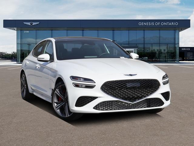 new 2025 Genesis G70 car, priced at $52,555