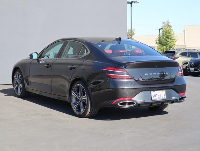 used 2024 Genesis G70 car, priced at $38,216