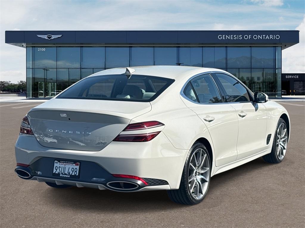 used 2025 Genesis G70 car, priced at $33,691