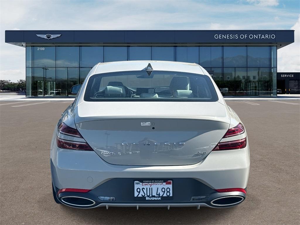 used 2025 Genesis G70 car, priced at $33,691