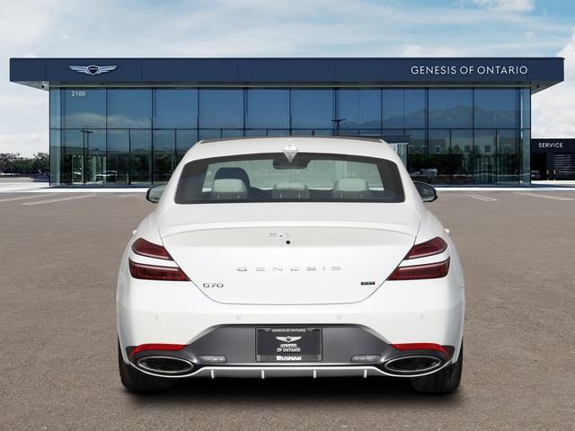 new 2025 Genesis G70 car, priced at $57,260