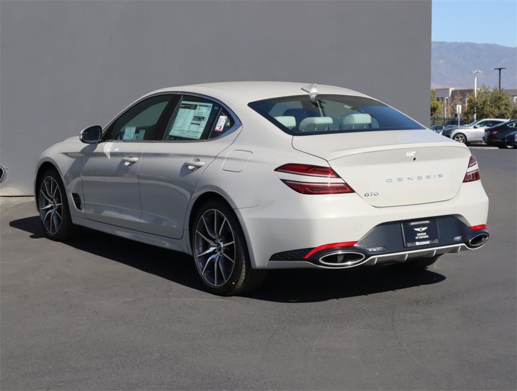 new 2025 Genesis G70 car, priced at $43,850