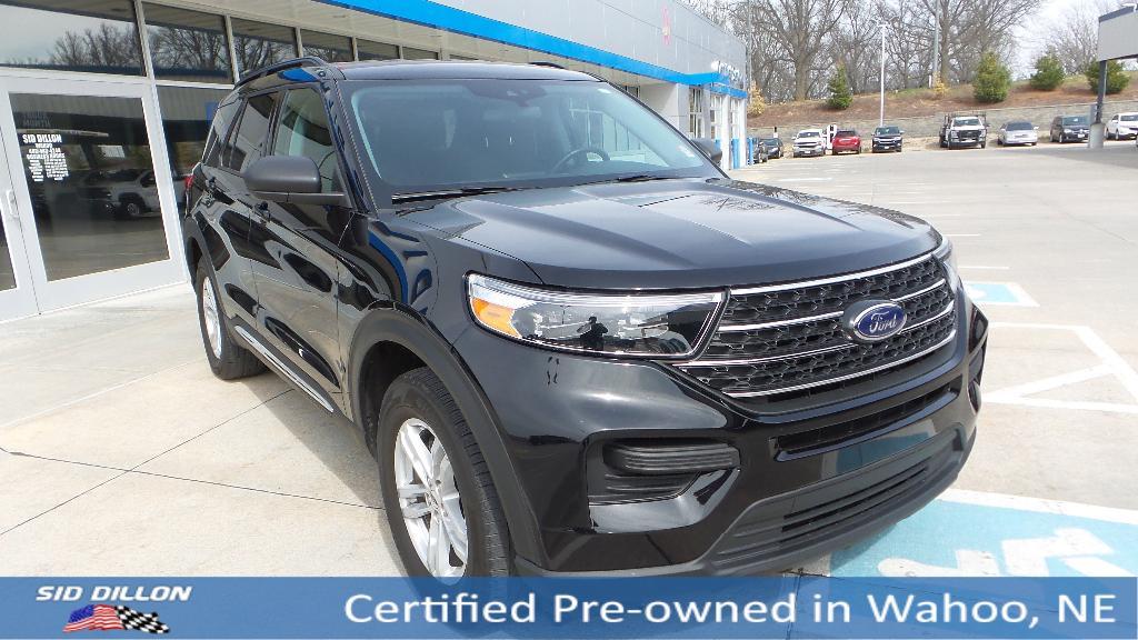 used 2022 Ford Explorer car, priced at $28,694