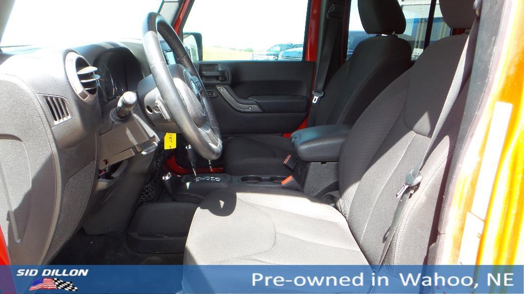 used 2014 Jeep Wrangler Unlimited car, priced at $17,451