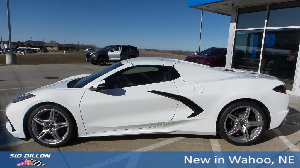 new 2025 Chevrolet Corvette car, priced at $72,394